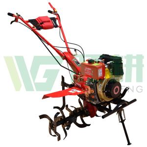 1150 mm travay lajè pi bon men Mini Cultivateurs ak manch lontan